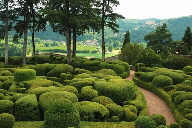 Dordogne tuinen van Marqueyssac