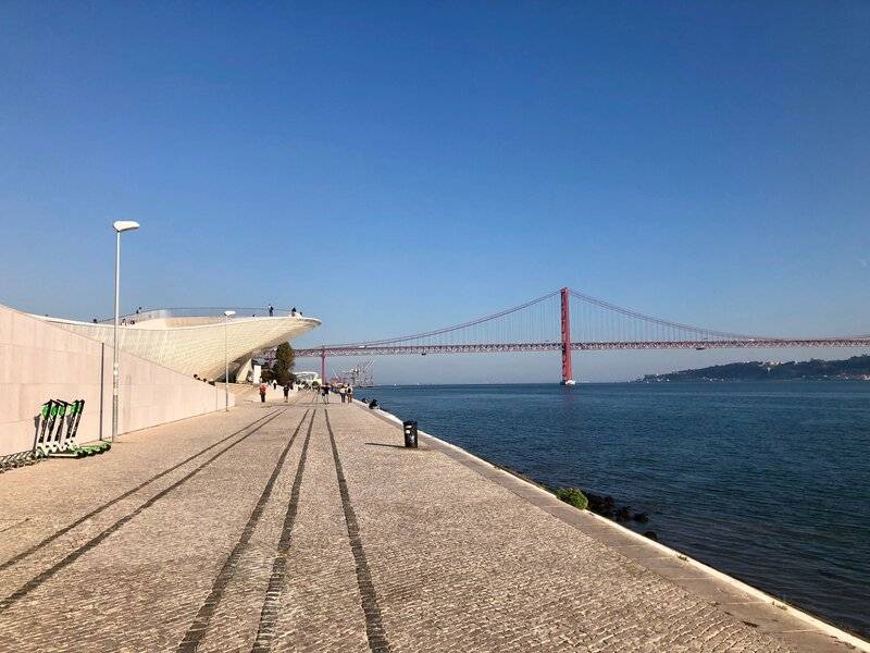 Populaire wijken Lissabon Wandeling langs de taag