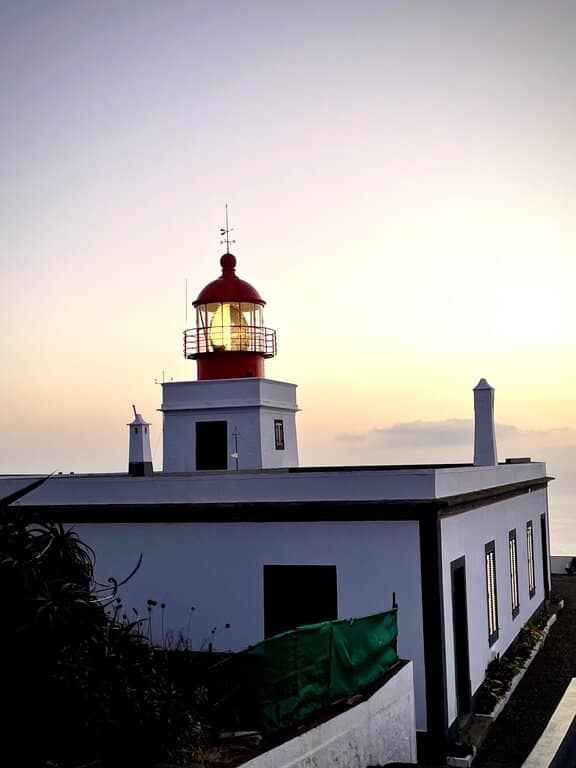 Ponta do pargo vuurtoren