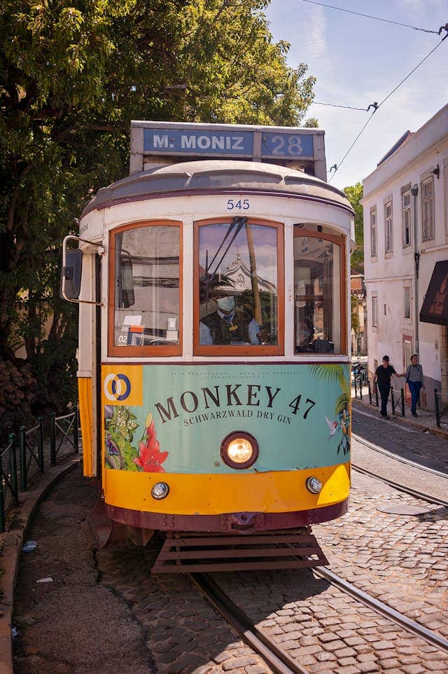 Tram 28 lissabon wandelen