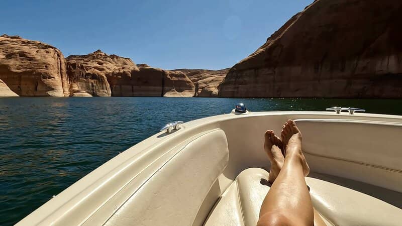 Lake Powell Page West USA