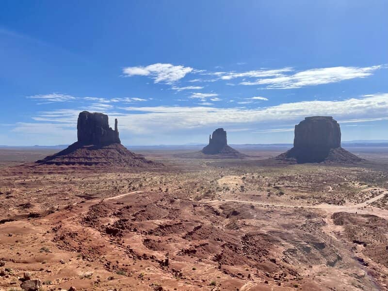 monument valley west amerika tour