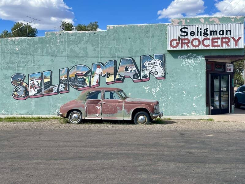 route 66 seligman west USA