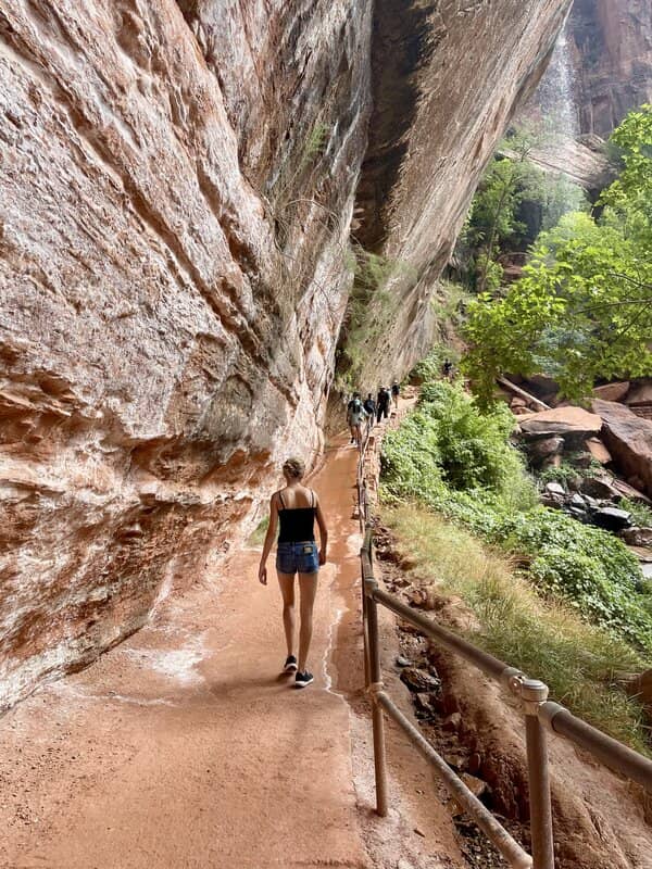 zion np west amerika