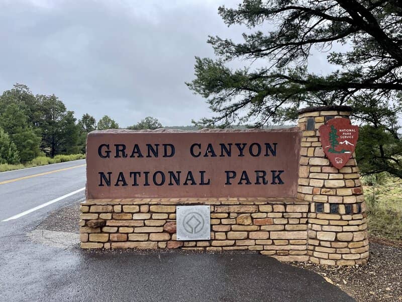 Ingang Grand Canyon 