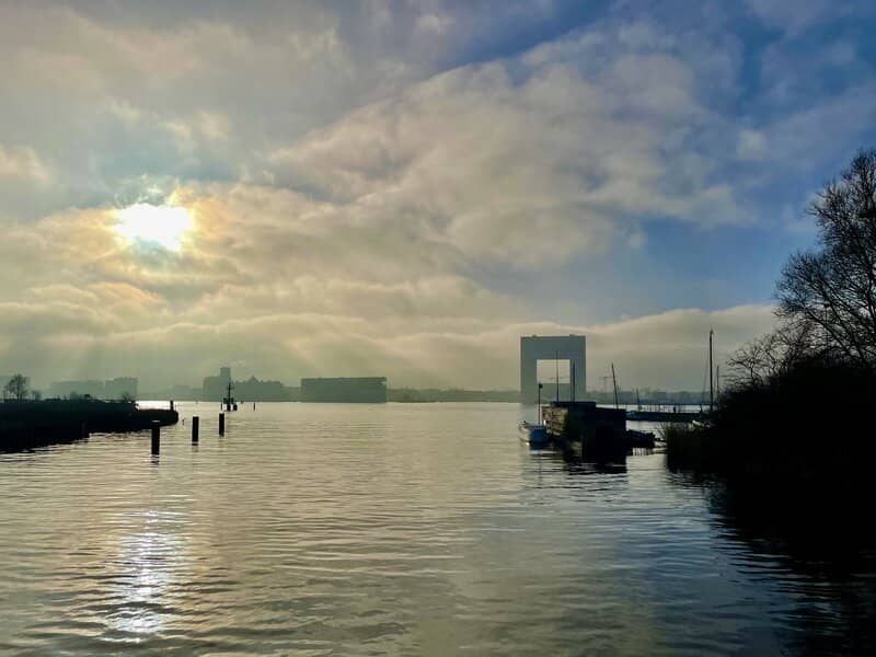 Amsterdam Noord Uitzicht IJ